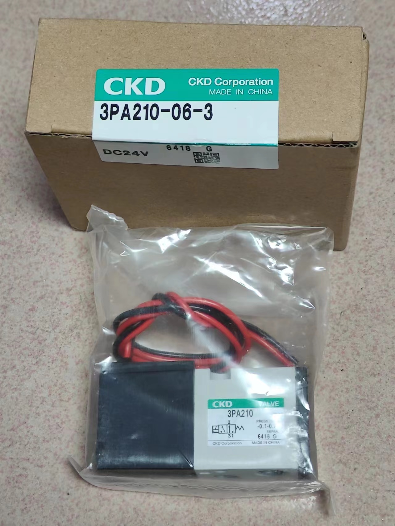 CKD电磁阀3PA210-06-3新益昌固晶机用