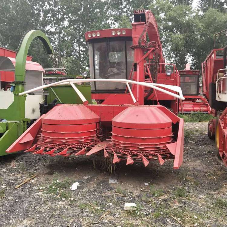 玉米联合收割机 高速圆盘一体割台 牧草稻草粉碎青储机