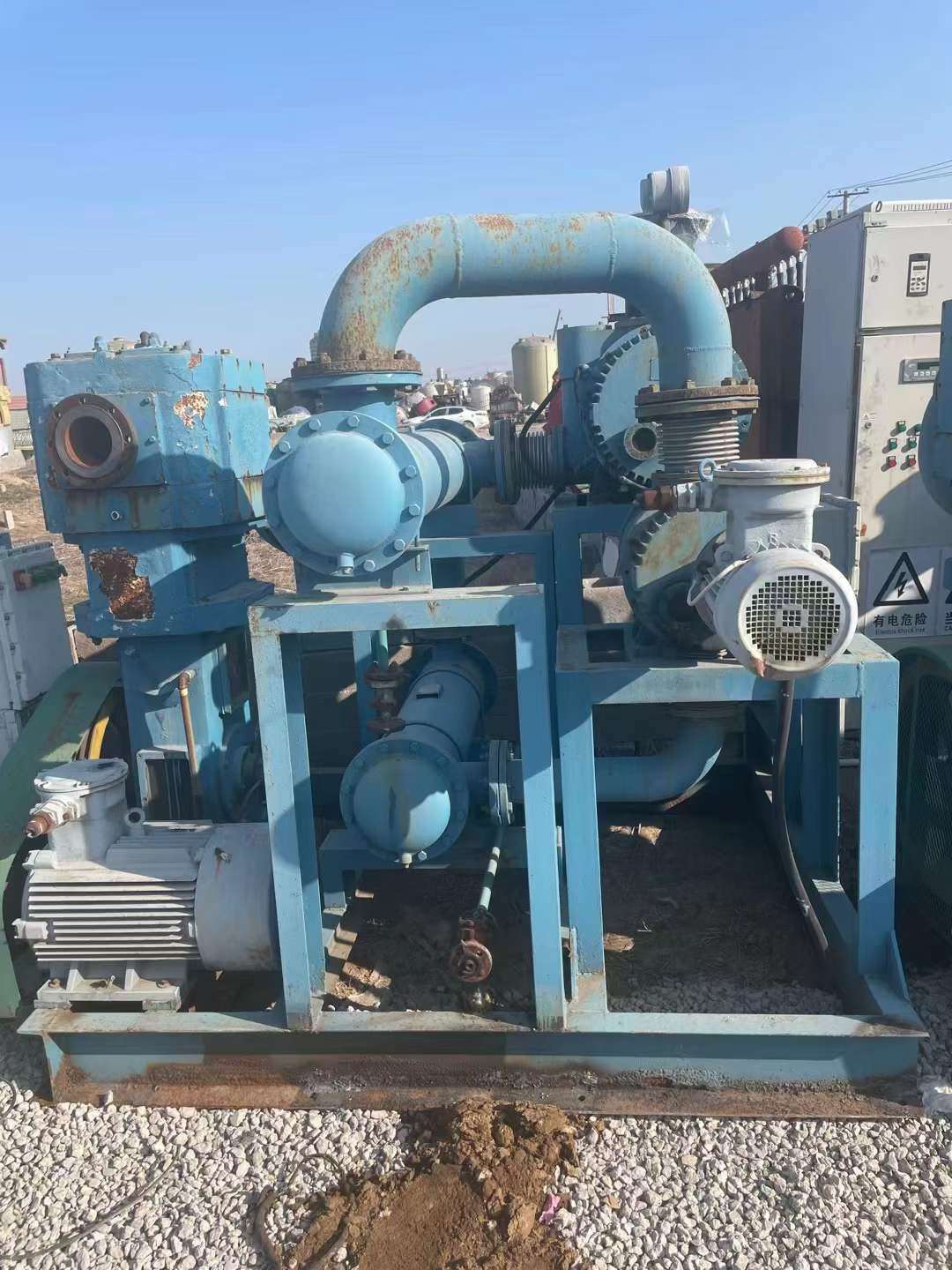 回收二手罗茨真空泵 化工厂泵 7.5kw剪切乳化泵