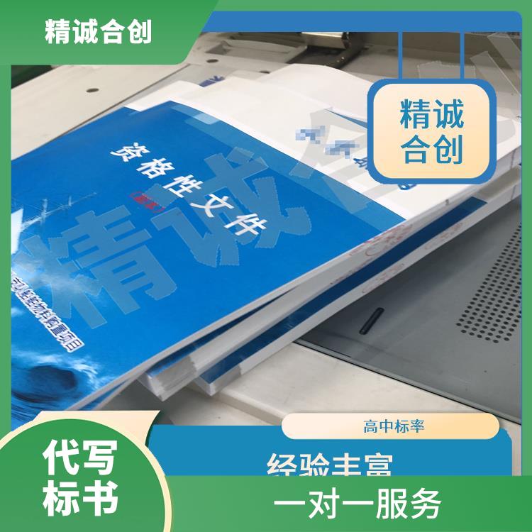系统采购投标书代写 招标标书制作 广州做标书公司