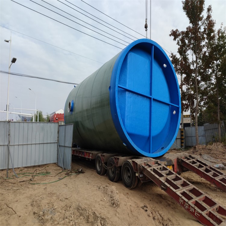 宣城地埋式污水提升泵站厂家定制 DN2800一体化泵站价格