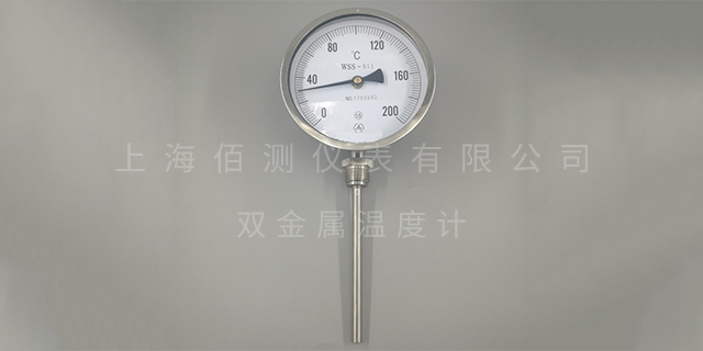 新疆工业双金属温度计厂 上海佰测仪表供应