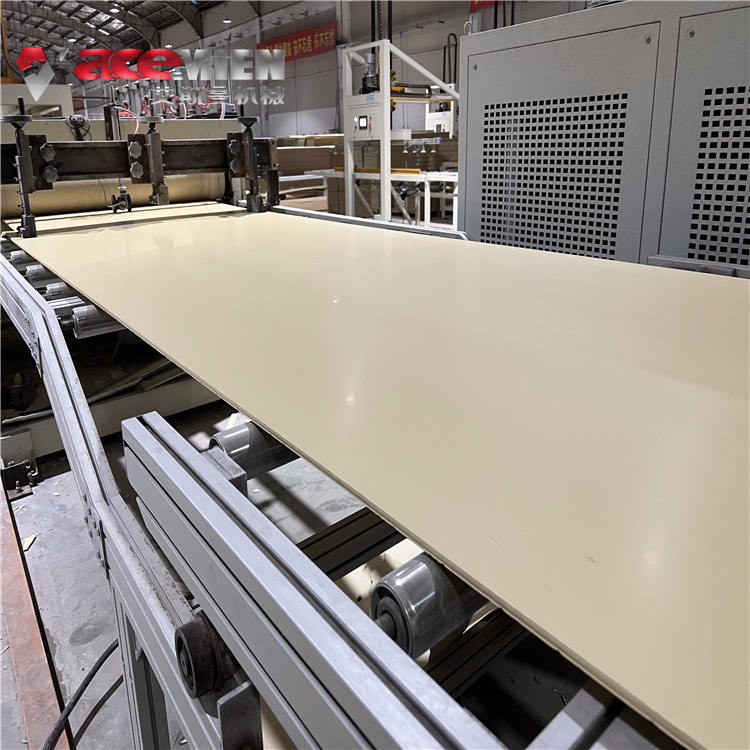 塑料板材生产线 挤出生产设备 PLC远程控制系统 艾成机械