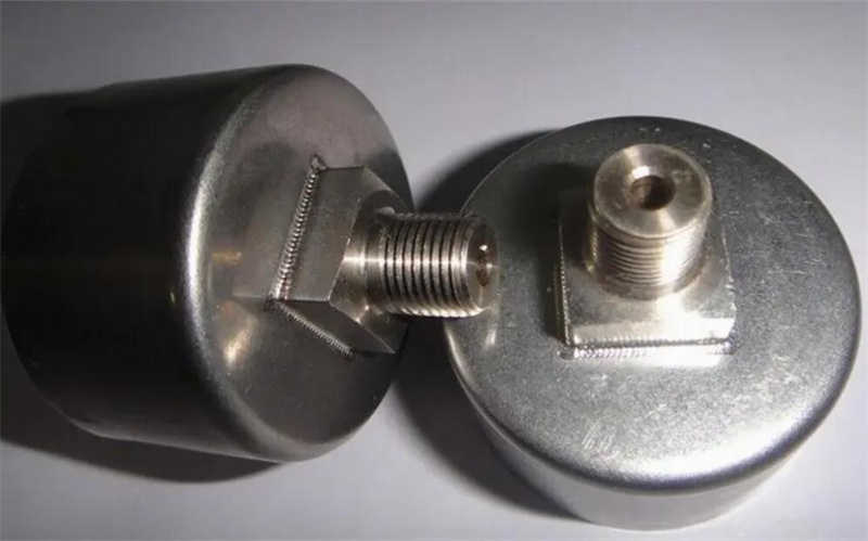 金属毛细管激光焊接 不锈钢管件激光焊 电池耳点焊加工 焊接牢固