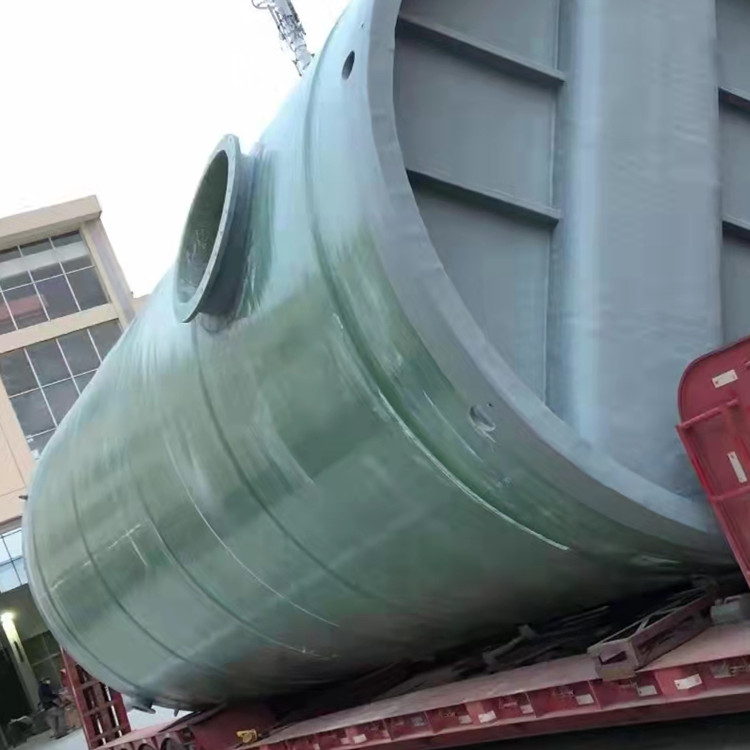 徐州玻璃钢一体化污水提升泵站厂家 地埋式安装雨水井