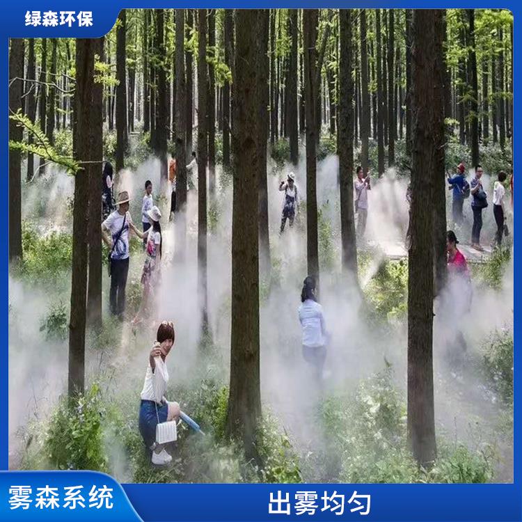 鹤山人工造雾系统 降温降尘 增加空气湿度