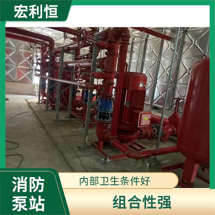 广西装配式消防泵站水箱 组合性强 采用螺丝装接的方式