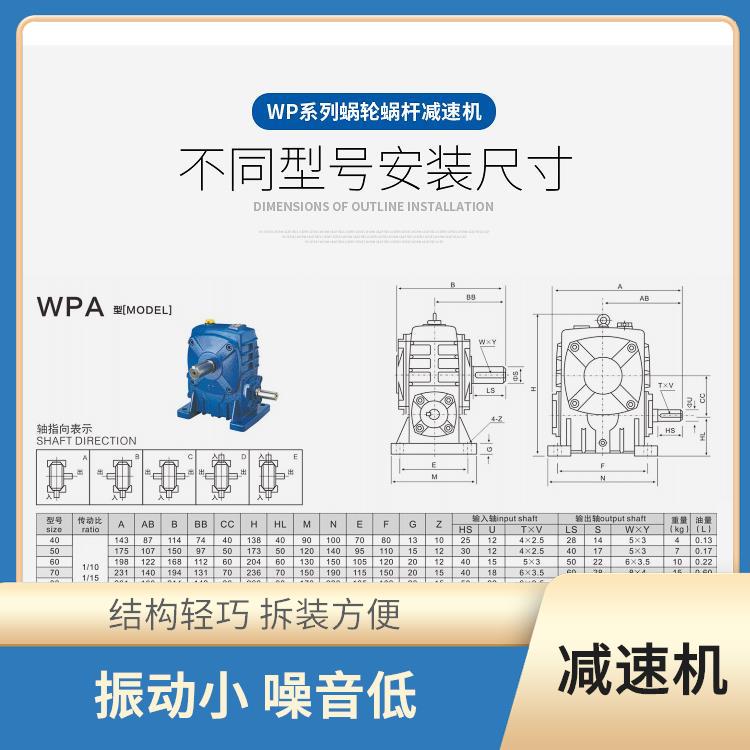 臺州WPEX減速機 調整靈活 方便使用 經過精密加工