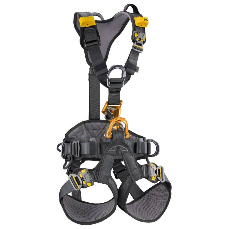 PETZL攀索内置胸式上升器五挂点全身式安全带C083BA山岳水域救援安全带