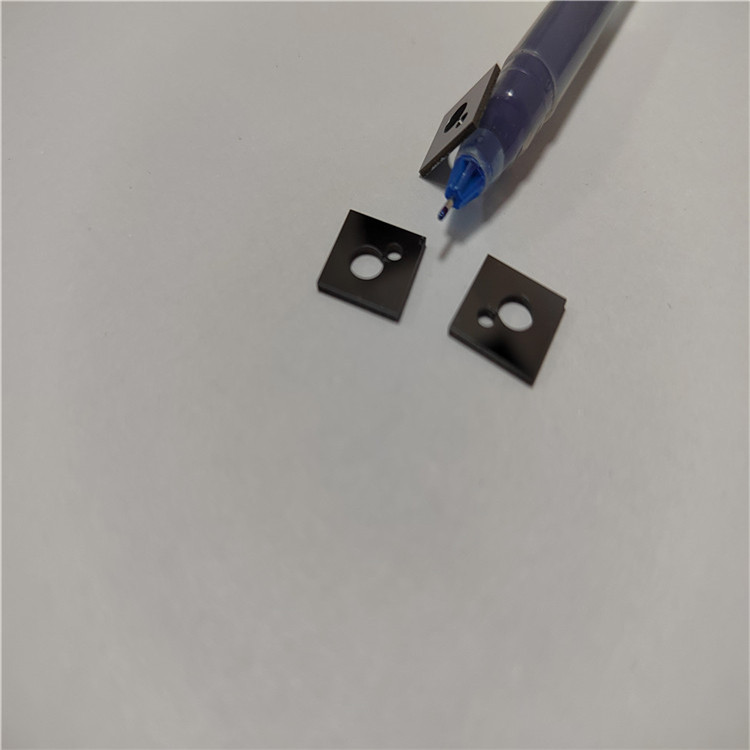镀膜晶圆激光掏圆 本征高阻硅片激光切割划片钻孔刻槽加工