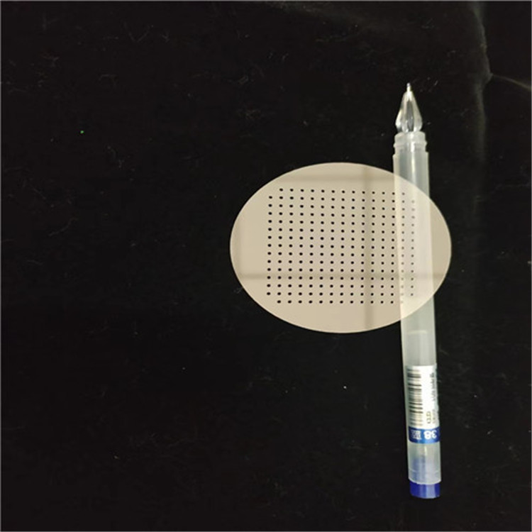 石英玻璃打孔微细孔加工导电玻璃激光穿孔细孔加工