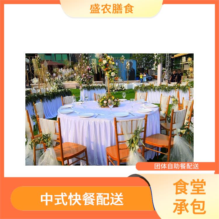 泰美镇食堂承包工作餐团餐配送服务 团体自助餐配送