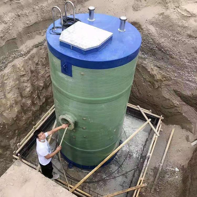 内蒙古呼和浩特市 一体化泵站 GRP材质 金泽供水设备
