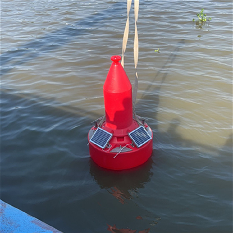库区水质检测浮标浮标 直径1.2米绿色材质航标