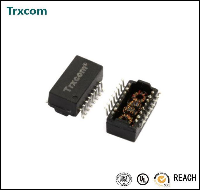 TRC1102NLE RJ45集成滤波器16 PIN SMD网络变压器模块