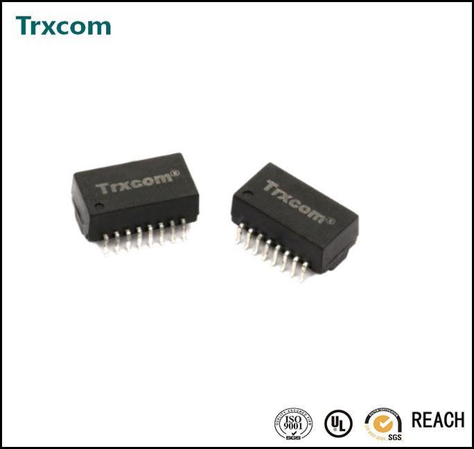 TRC1164NL 网络滤波器,RJ45滤波器16 PIN SMD隔离变压器