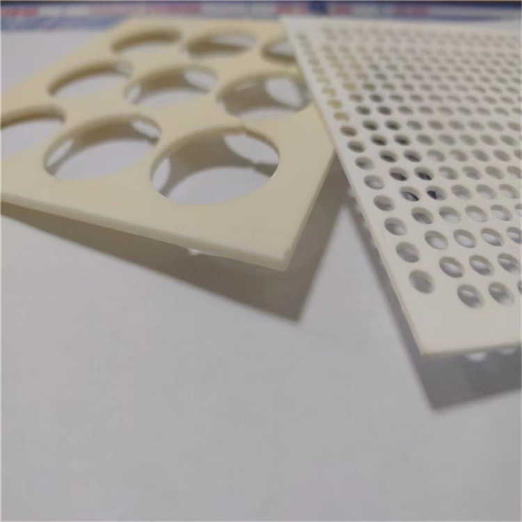 陶瓷片微孔加工氧化铝陶瓷六角孔/不规则孔/异形孔加工