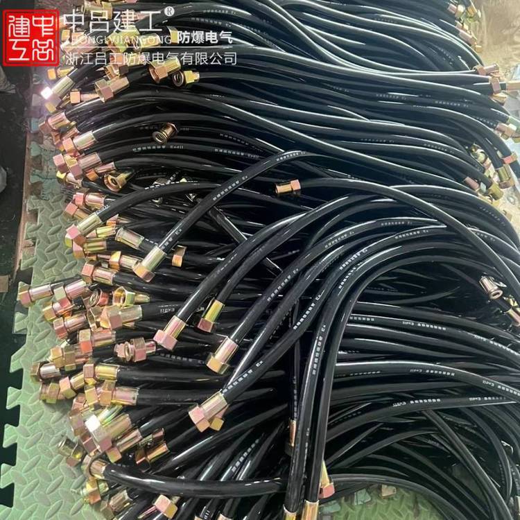吕工BNG防爆挠性连接管电缆软管DN20/25橡胶穿线管4分/6分绕线管