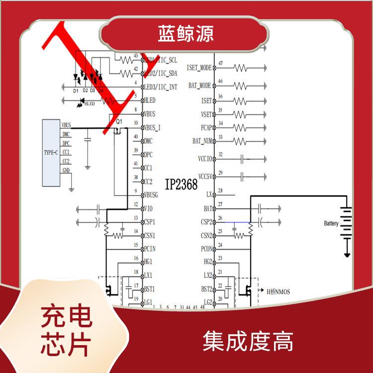 可适用于多种应用场景 集成度高 升降压充电IC