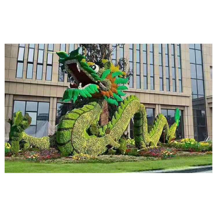 泗阳县2024春节绿雕定做 造型多样