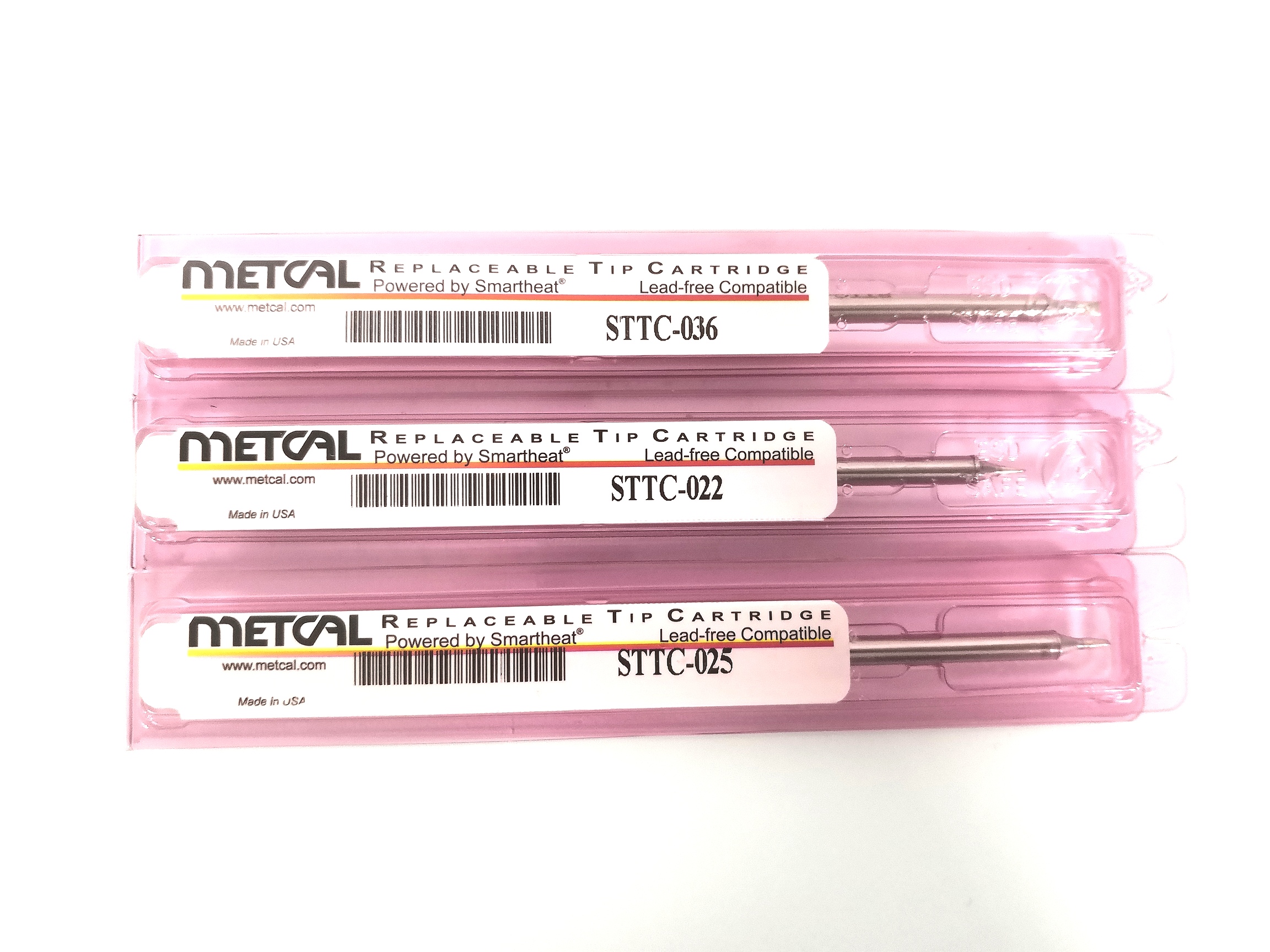 METCAL奥科低温烙铁头STTC-036 凿型2.5mm