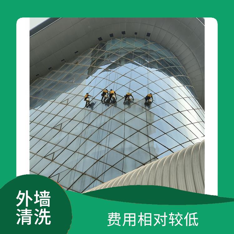 房山区建筑外墙清洗公司 费用相对较低 可以快速清洗大面积外墙