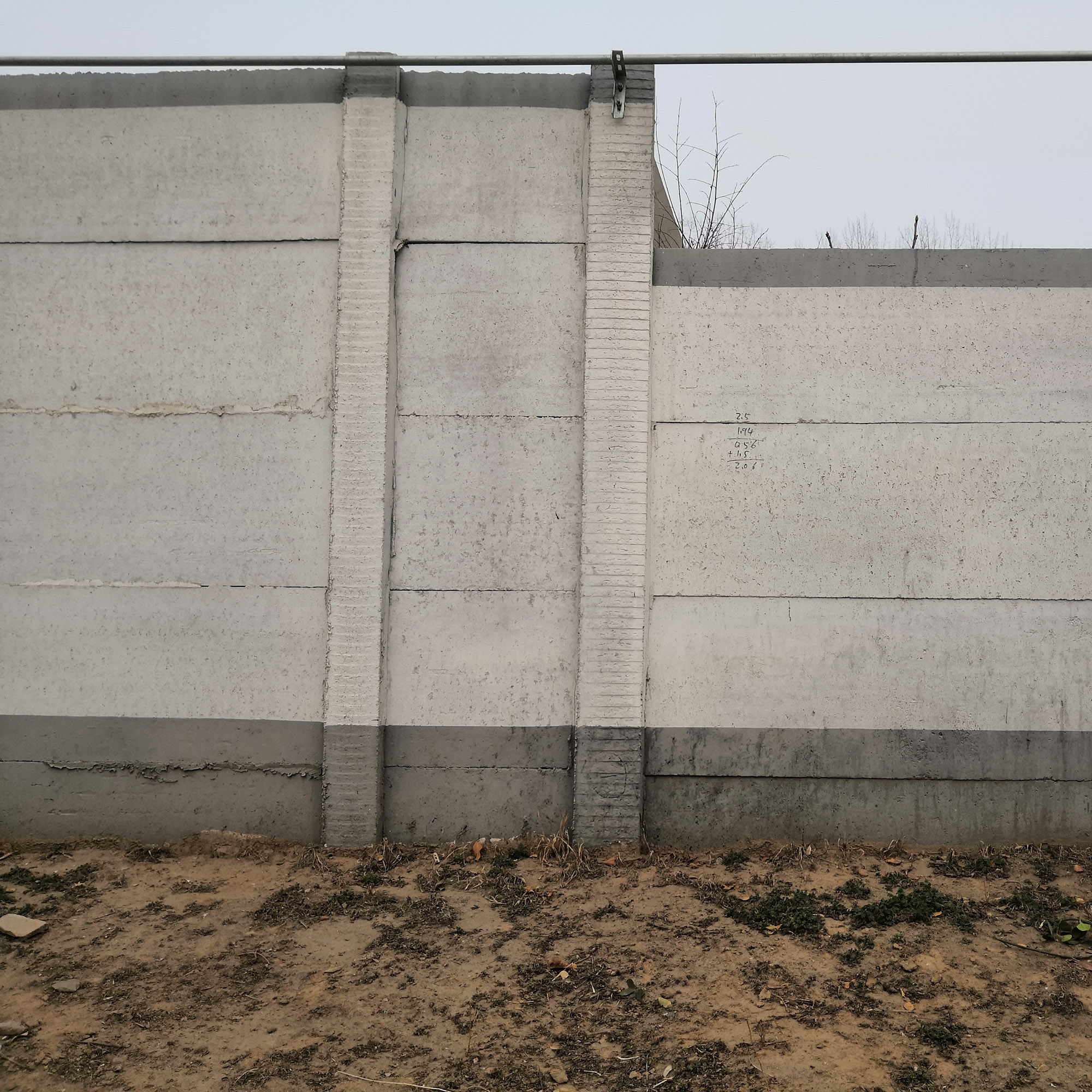 养殖场养殖基地种植基地农村院子圈地用预制水泥围墙
