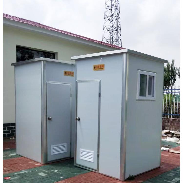 张家口农村改造彩钢厕所生产厂家 彩钢板厕所