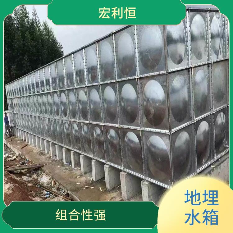 江苏装配式消防泵站水箱 寿命更长 采用螺丝装接的方式