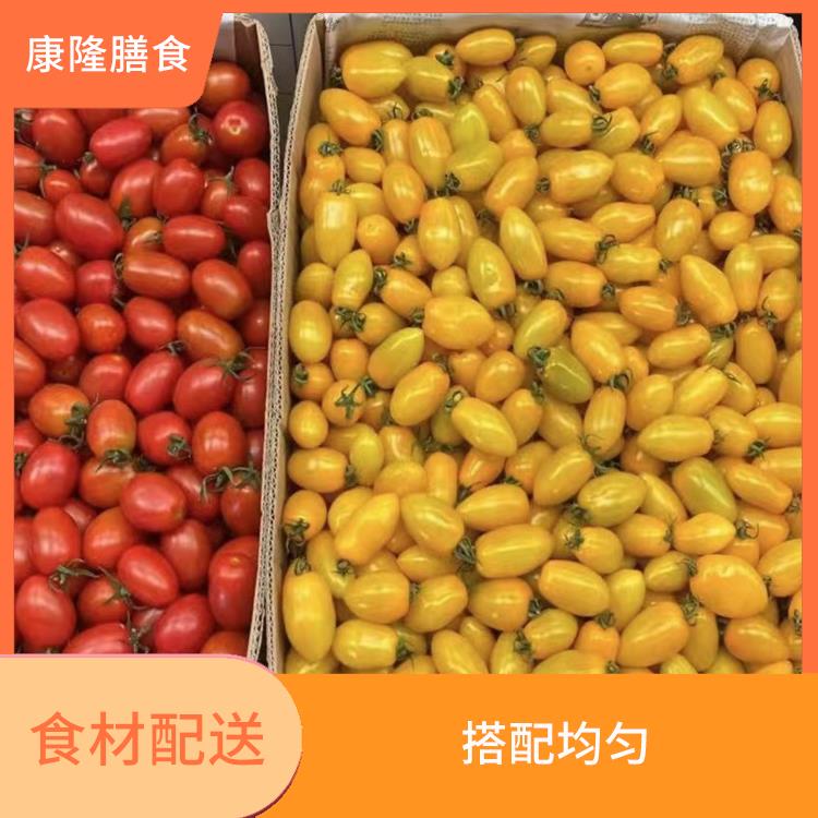 沥林食材配送公司电话 搭配均匀 菜式品种类别多