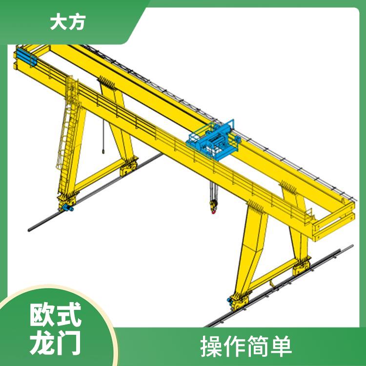 豫工欧式龙门起重机 使用寿命 负载能力强