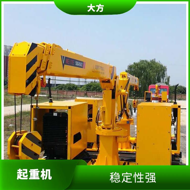 火车随车维修吊车 操作平稳 易于搬运和安装