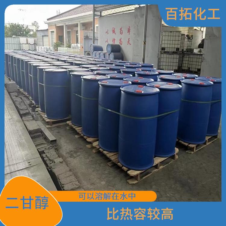 扬州二乙二醇价格 具有较强的吸湿性 可以吸收空气中的水分