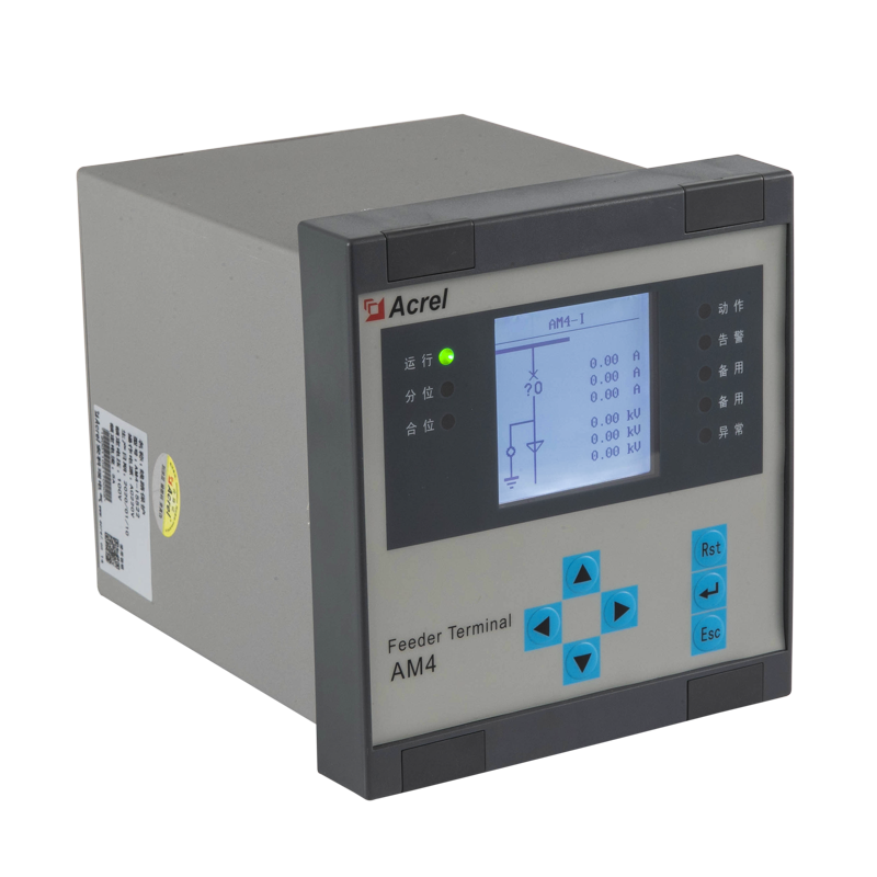安科瑞AM4-I/U电流型综保PT中压保护装置三相一次重合闸故障录波