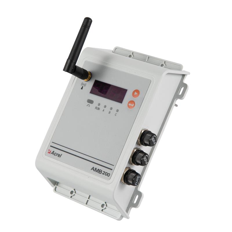 安科瑞低压母线测温装置 监控母线槽内母排温度 AMB200-C