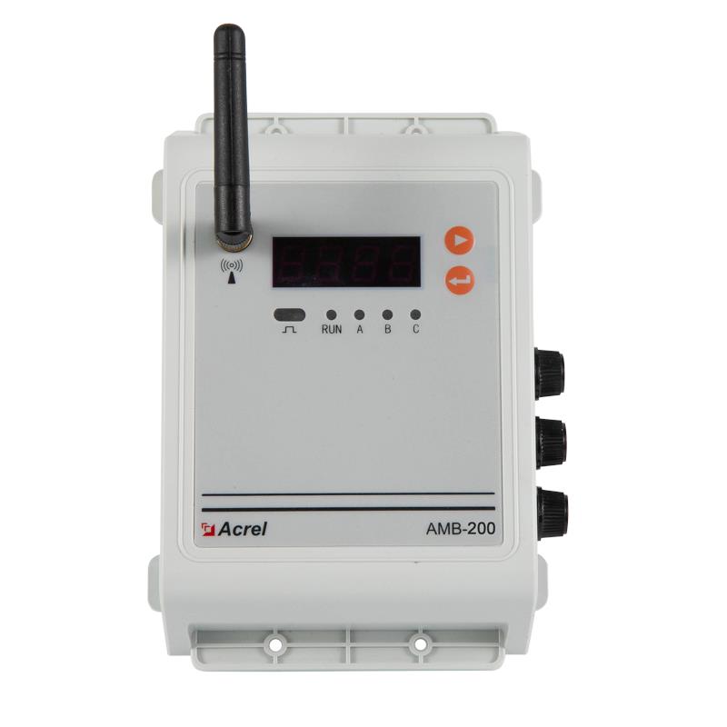 安科瑞母线接头测温装置母线槽连接温度在线监测AMB200-LR无线传输
