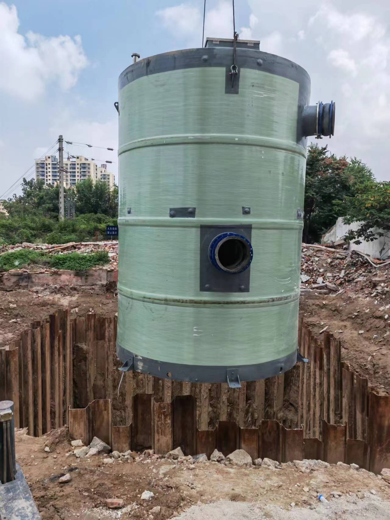 污水提升泵站设备 现代一体化预制泵站
