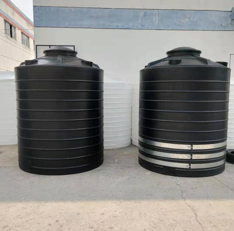 河南加工圆桶5吨锥底塑料桶5000升L加厚化工母液搅拌桶5方塑料罐