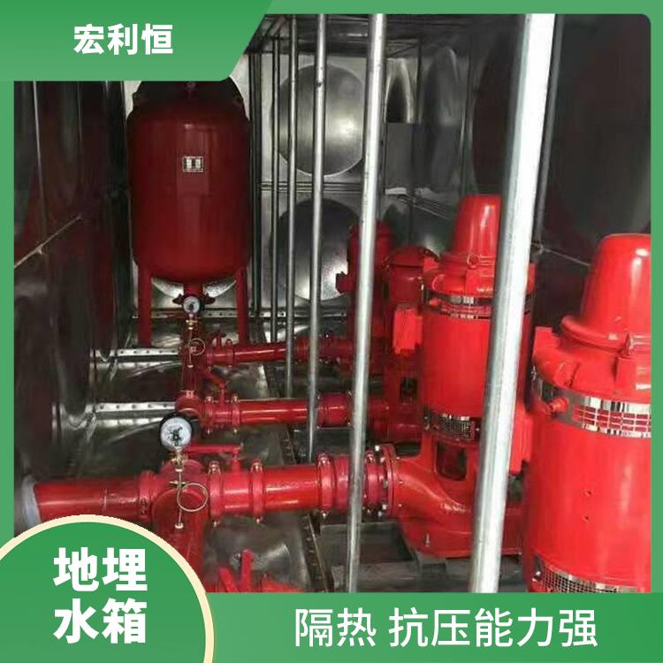 广西地埋式水箱消防泵站 隔热 抗压能力强 避免水温波动过大