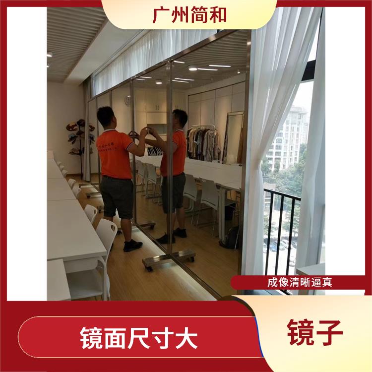广州玻璃镜背景墙定做 抗盐雾 抗温热性能好 镜面尺寸大