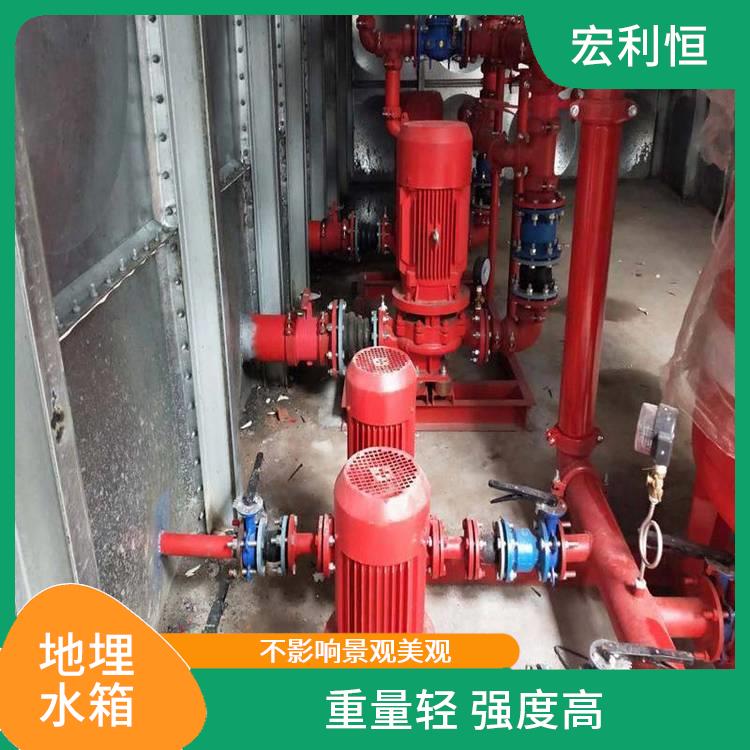 四川地埋箱泵一体化水箱厂家 节省空间 保证水箱内水温的稳定