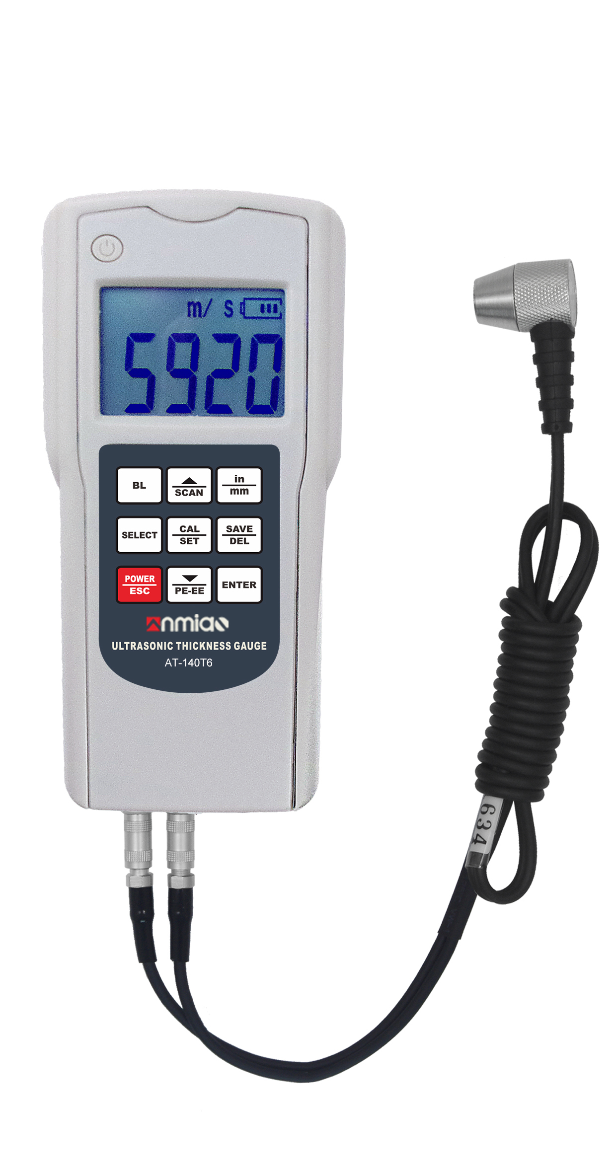 穿透涂层声波测厚仪AT-140T3