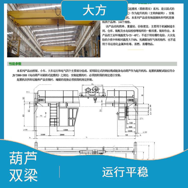 LH型葫芦桥双定制 安全可靠 承载能力强