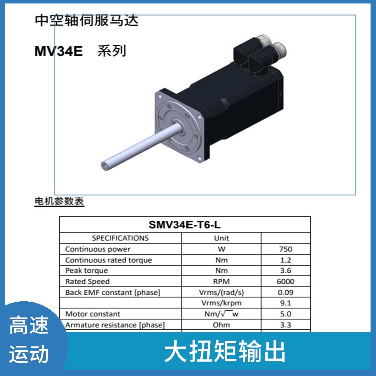 合肥中空轴高速伺服马达电话 高速运转 大扭矩输出