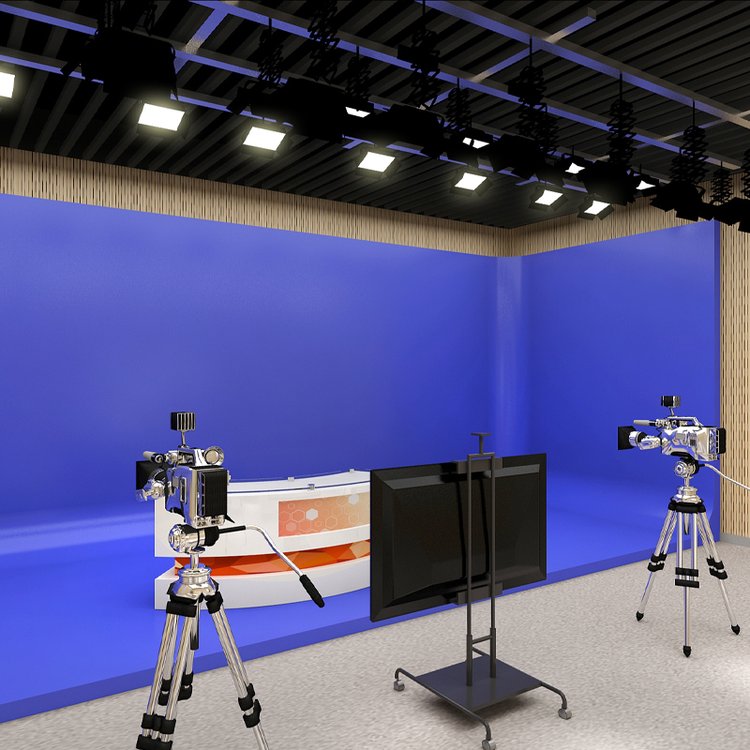 凯利腾虚拟演播室建设 校园电视台搭建装修整套方案