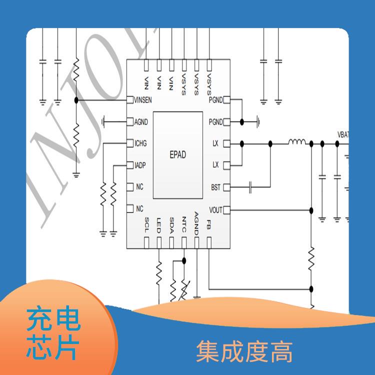 能確保設(shè)備的安全運(yùn)行 開關(guān)型降壓充電芯片 集成度高