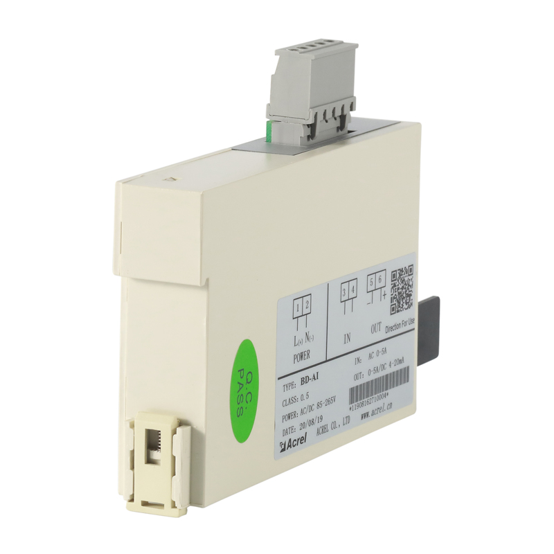 安科瑞电压变送器BD-Av2输出2路4-20mA/0-5vDC信号单相交流电压