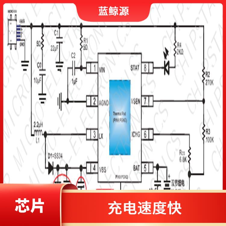 充电速度快 内置了多种保护功能 CS5080E厂家