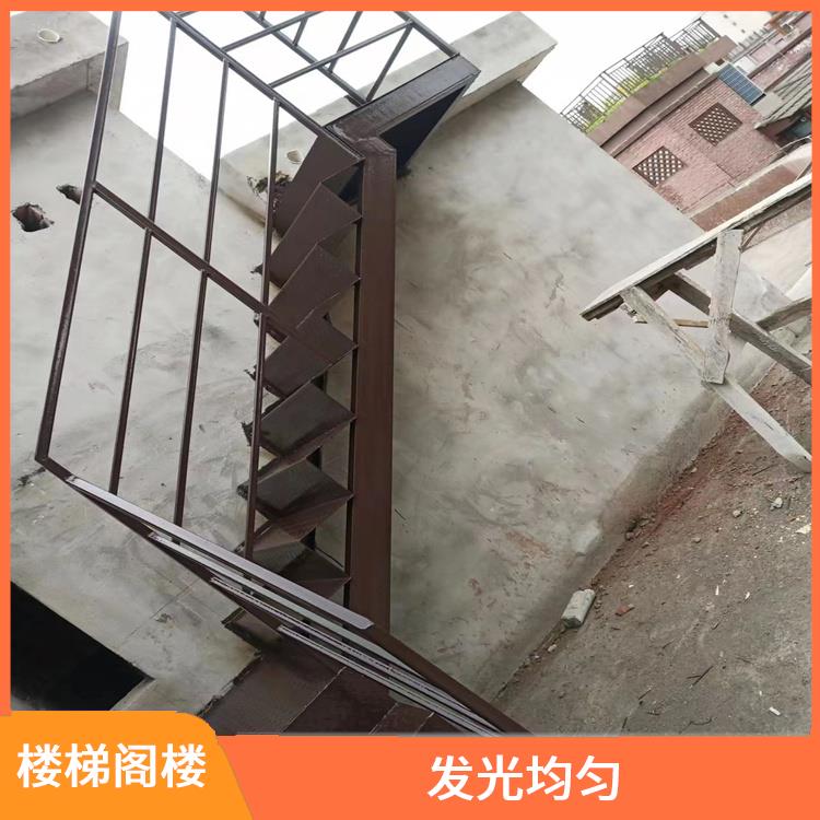 四川钢结构楼梯生产厂家 防水抗潮 触感真实