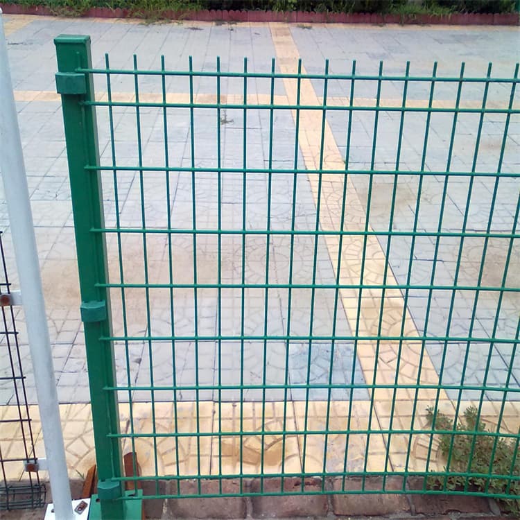 乐博钢板网护栏-双层防抛网-工程桥梁护栏网
